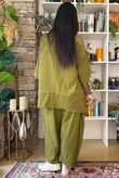 Lock Needlecord Panel Dip Side Top Olive